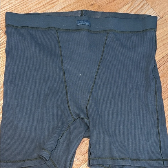 Skims juniper cotton rib boxer - Picture 3 of 4